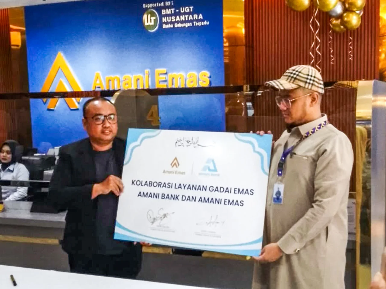 Amani Emas Buka Gerai Perdana di Tangerang, Gadai Emas Syariah hingga Rp250 Juta